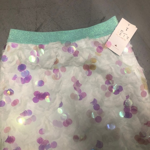 Disney princess sequins and white skirt Size medium - Picture 4 of 13